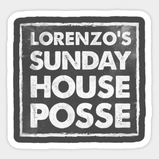 Lorenzo Sunday Pose Sticker